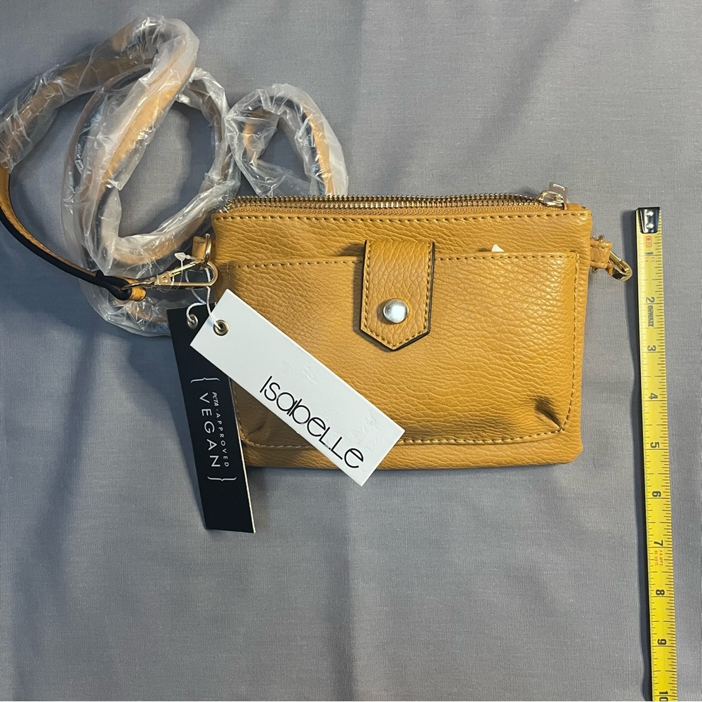 Isabelle Mustard Crossbody Bag